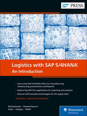 cover image of Logistics with SAP S/4HANA